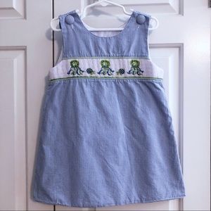 Gingham Shocked Jellyfish Dress, Size 4T